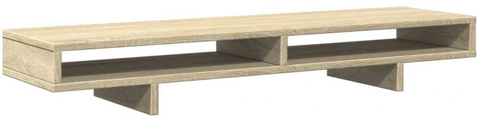 Laikiklis Monitoriaus stovas, ąžuolo, 100x27x15cm, apdirbta mediena