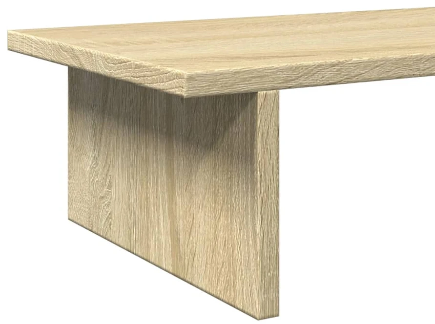 Laikiklis Monitoriaus stovas, ąžuolo, 100x27x15cm, apdirbta mediena