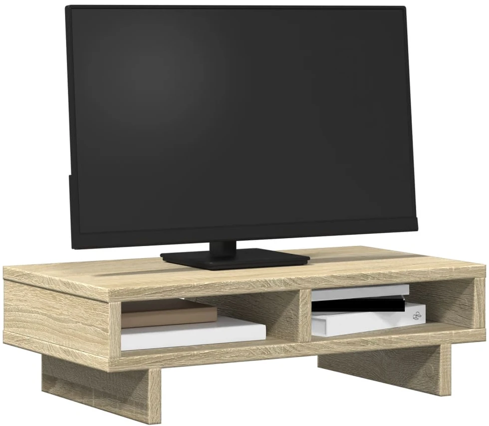 Laikiklis Monitoriaus stovas, ąžuolo, 50x27x15cm, apdirbta mediena