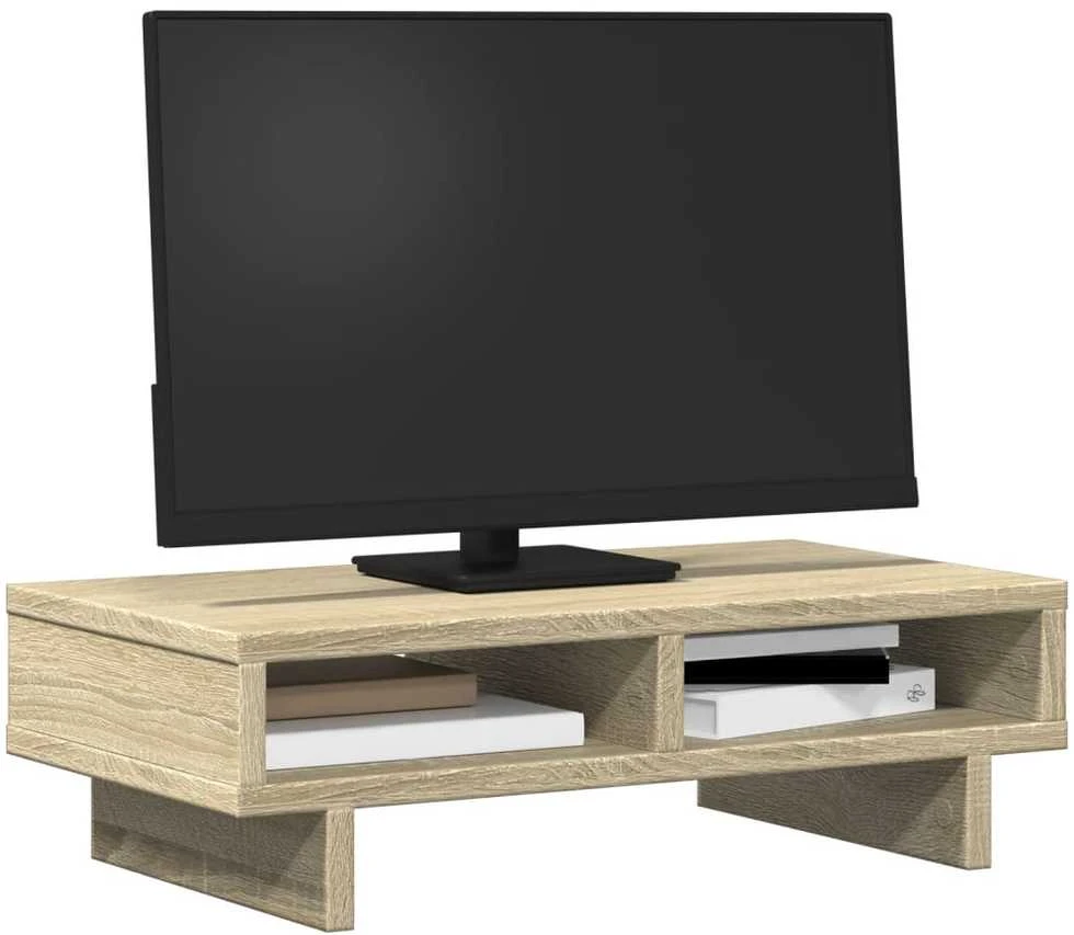 Laikiklis Monitoriaus stovas, ąžuolo, 50x27x15cm, apdirbta mediena