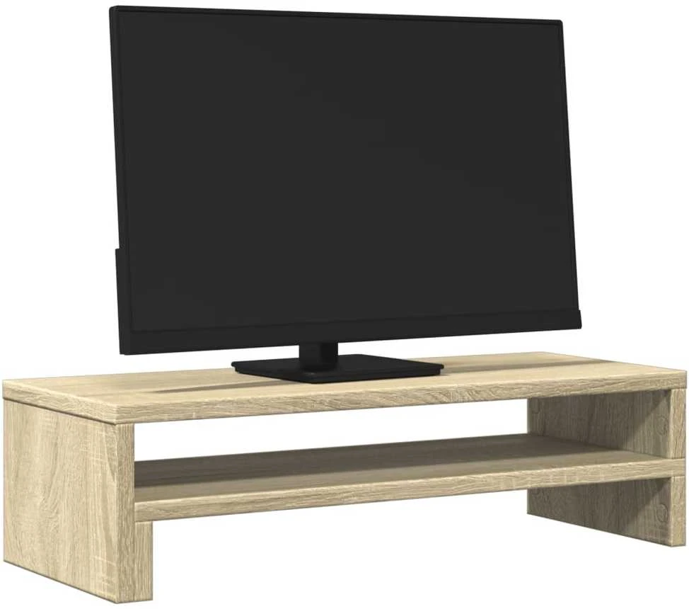 Laikiklis Monitoriaus stovas, ąžuolo, 54x22x15cm, apdirbta mediena
