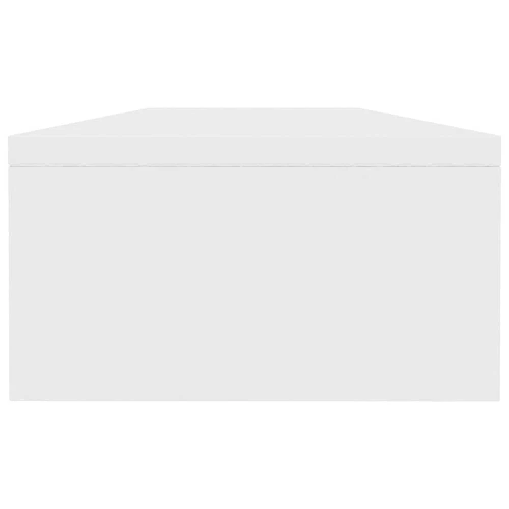 Laikiklis Monitoriaus stovas, baltos spalvos, 100x24x13 cm, MDP