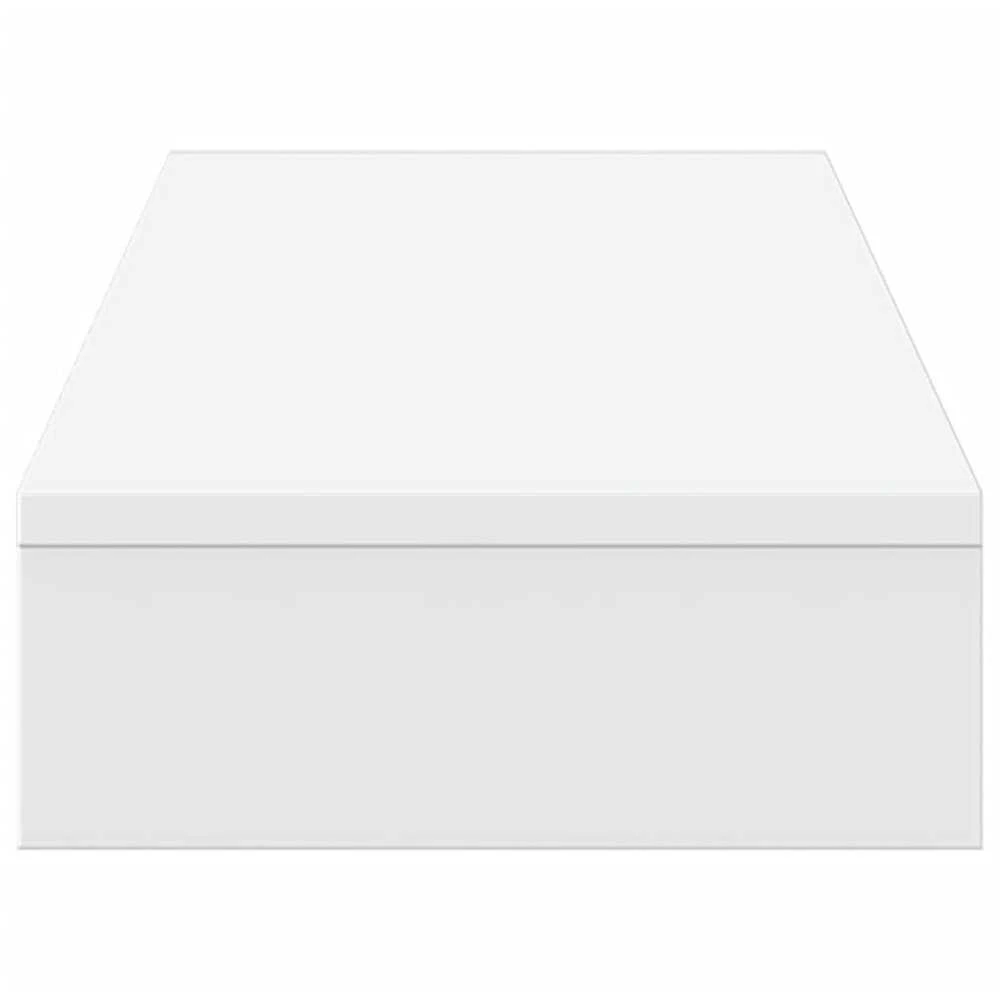 Laikiklis Monitoriaus stovas, baltas, 100x27x10cm, apdirbta mediena