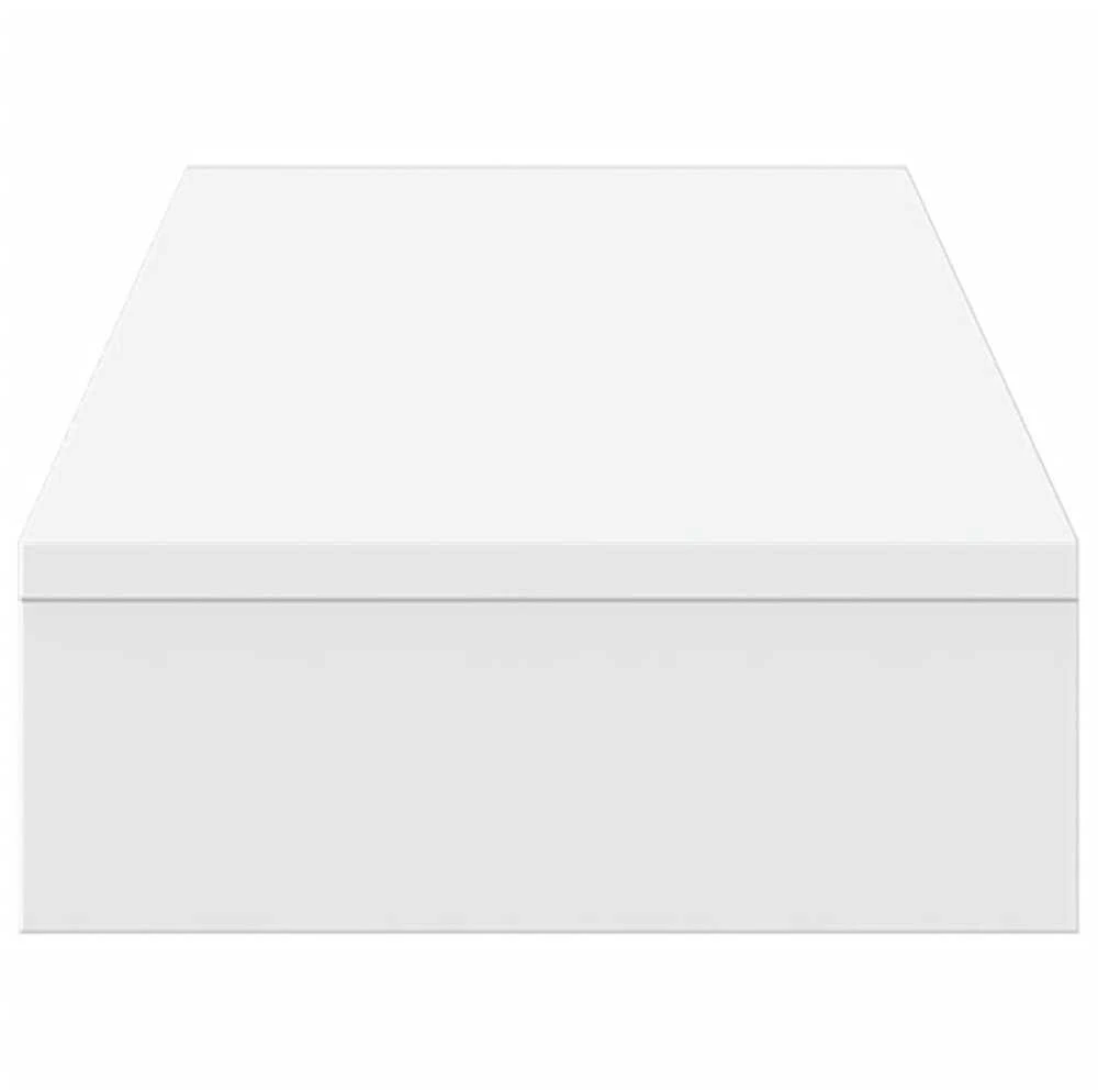 Laikiklis Monitoriaus stovas, baltas, 100x27x10cm, apdirbta mediena