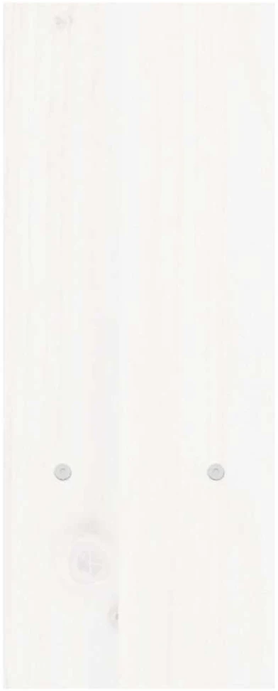 Laikiklis Monitoriaus stovas, baltas, (39–72)x17x43cm, pušies masyvas