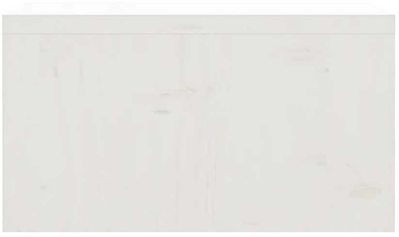 Monitoriaus stovas, baltas, 50x27x15cm, pušies medienos masyvas