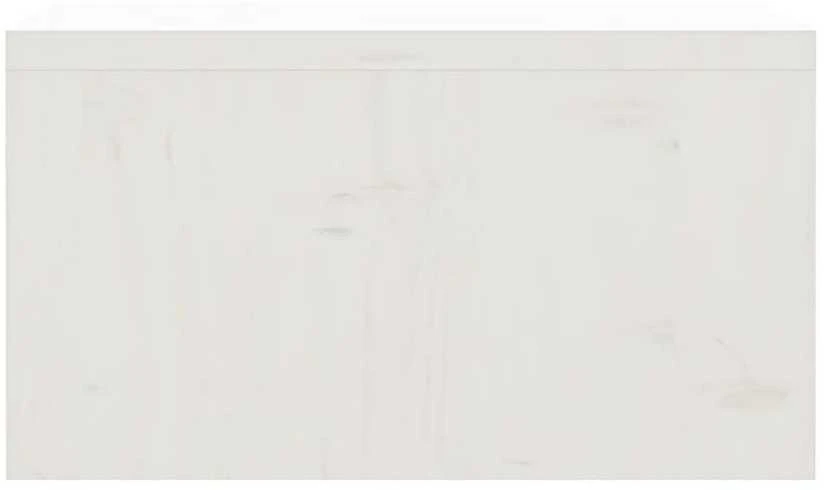 Monitoriaus stovas, baltas, 50x27x15cm, pušies medienos masyvas