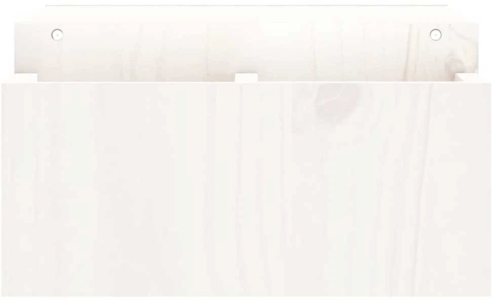 Laikiklis Monitoriaus stovas, baltas, 70x27,5x15cm, pušies masyvas