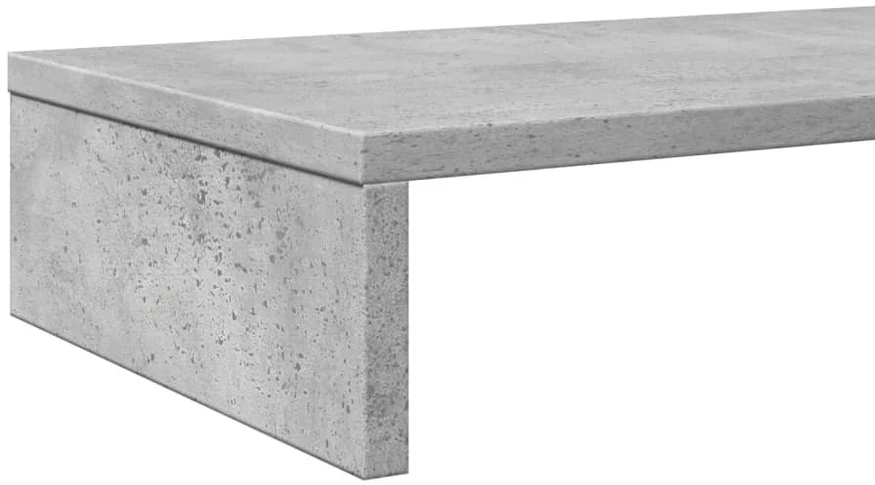 Laikiklis Monitoriaus stovas, betono, 100x27x10cm, apdirbta mediena