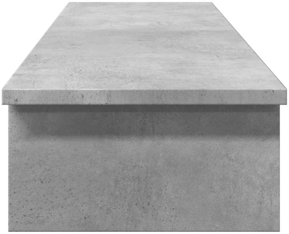 Laikiklis Monitoriaus stovas, betono, 100x27x15cm, apdirbta mediena