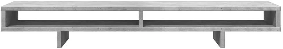 Laikiklis Monitoriaus stovas, betono, 100x27x15cm, apdirbta mediena