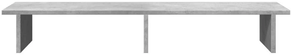 Laikiklis Monitoriaus stovas, betono, 100x27x15cm, apdirbta mediena