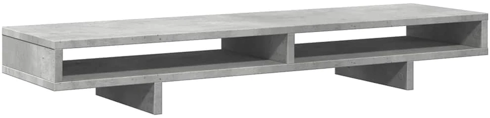 Laikiklis Monitoriaus stovas, betono, 100x27x15cm, apdirbta mediena