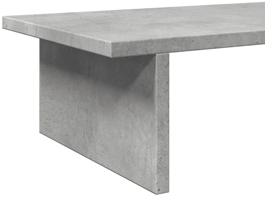 Laikiklis Monitoriaus stovas, betono, 100x27x15cm, apdirbta mediena
