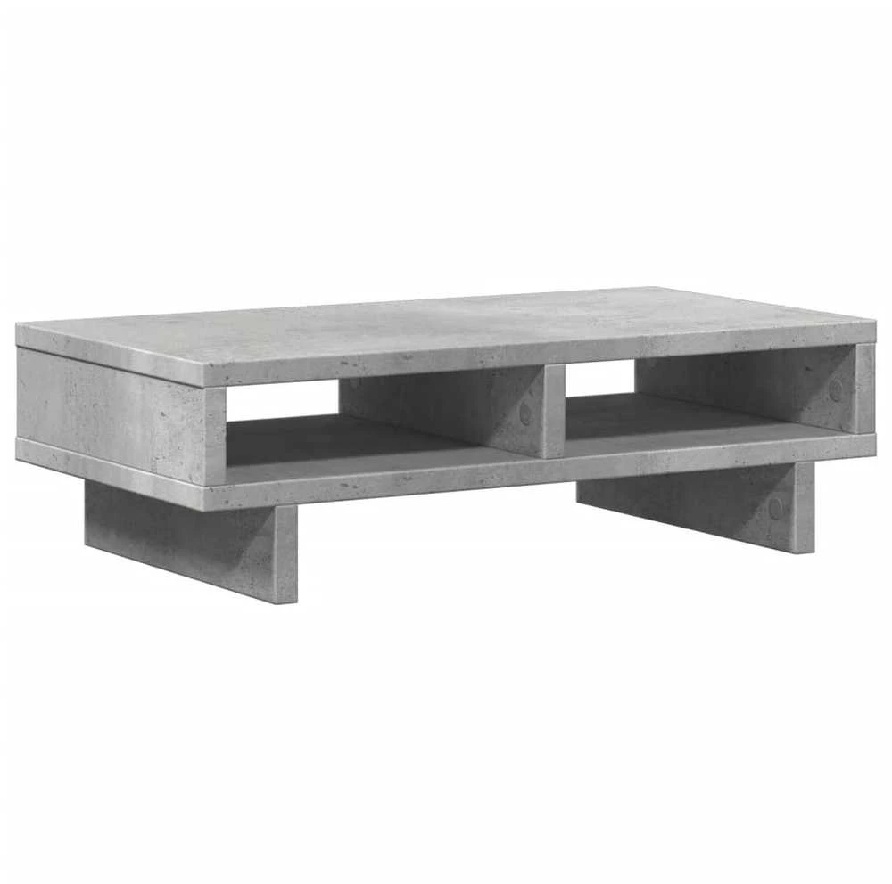 Laikiklis Monitoriaus stovas, betono, 50x27x15cm, apdirbta mediena