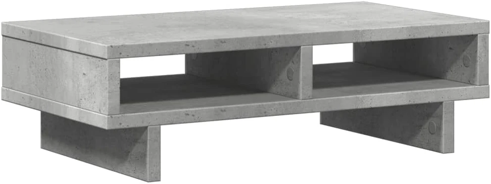 Laikiklis Monitoriaus stovas, betono, 50x27x15cm, apdirbta mediena