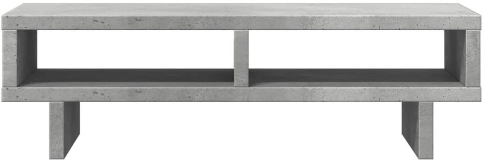 Laikiklis Monitoriaus stovas, betono, 50x27x15cm, apdirbta mediena