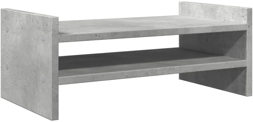 Laikiklis Monitoriaus stovas, betono, 50x27x20cm, apdirbta mediena
