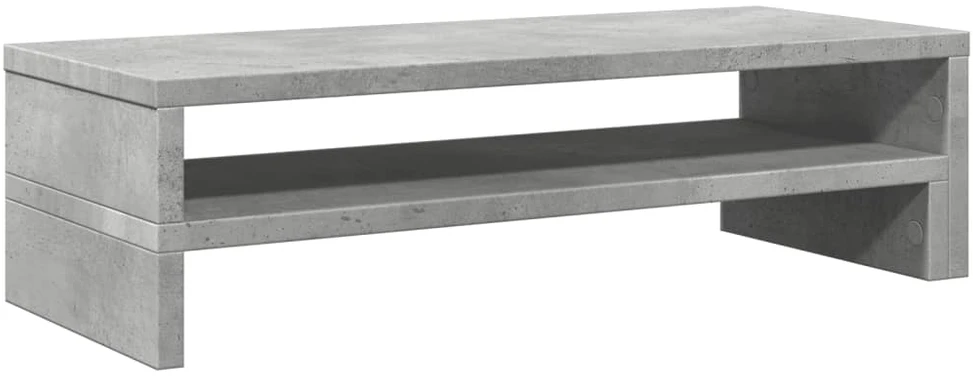 Laikiklis Monitoriaus stovas, betono, 54x22x15cm, apdirbta mediena