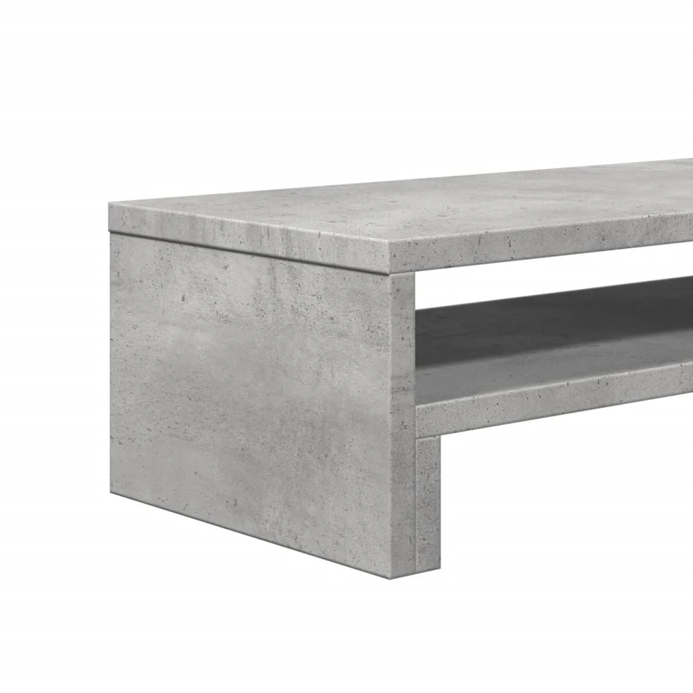 Laikiklis Monitoriaus stovas, betono, 54x22x15cm, apdirbta mediena