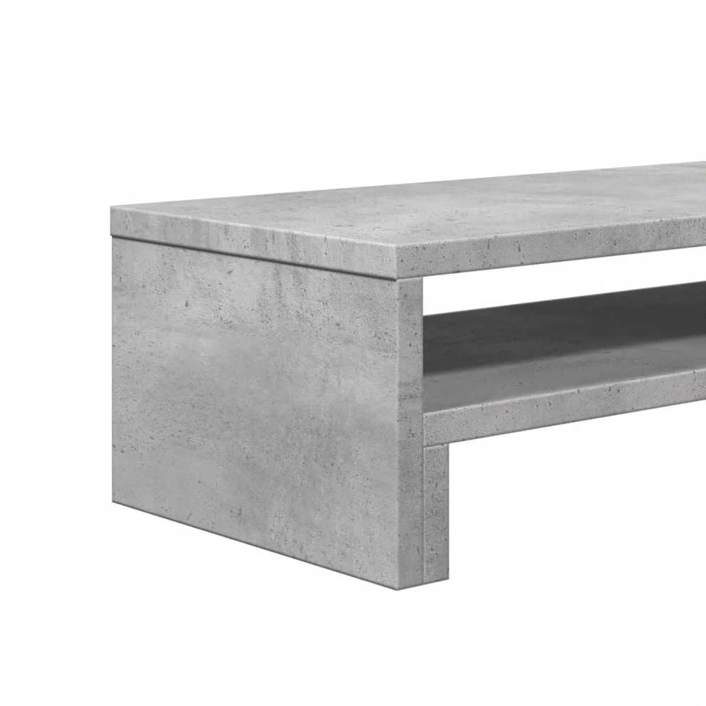 Laikiklis Monitoriaus stovas, betono, 54x22x15cm, apdirbta mediena