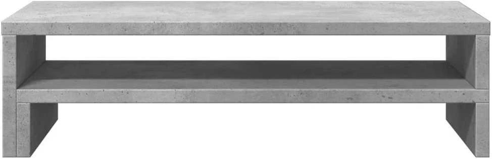 Laikiklis Monitoriaus stovas, betono, 54x22x15cm, apdirbta mediena