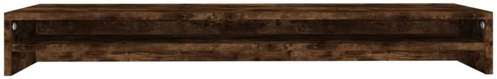 Laikiklis Monitoriaus stovas, dūminio ąžuolo, 100x24x13cm, mediena