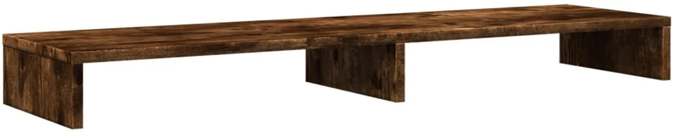Laikiklis Monitoriaus stovas, dūminio ąžuolo, 100x27x10cm, mediena
