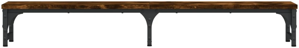 Laikiklis Monitoriaus stovas, dūminio ąžuolo, 105x23x15,5cm, mediena