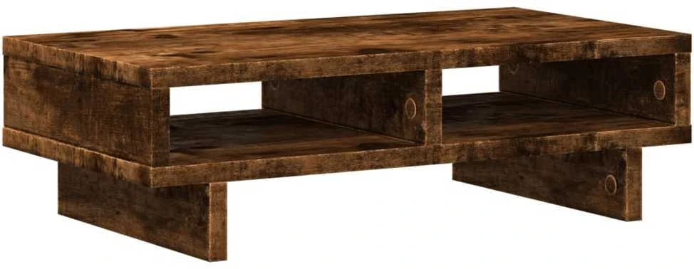 Laikiklis Monitoriaus stovas, dūminio ąžuolo, 50x27x15cm, mediena