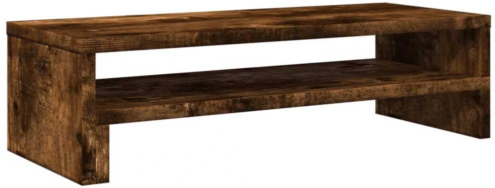 Laikiklis Monitoriaus stovas, dūminio ąžuolo, 54x22x15cm, mediena