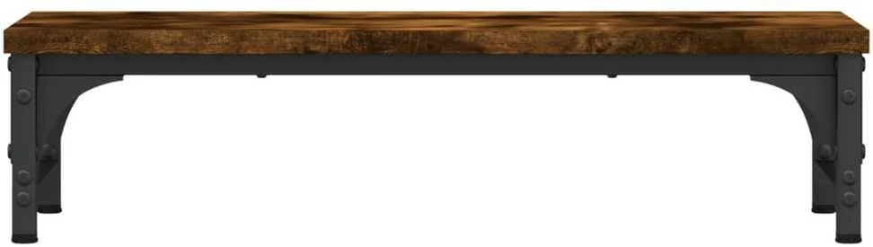 Laikiklis Monitoriaus stovas, dūminio ąžuolo, 55x23x14cm, mediena