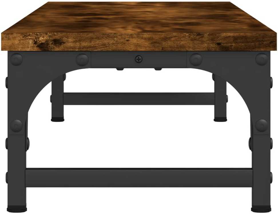 Laikiklis Monitoriaus stovas, dūminio ąžuolo, 85x23x15,5cm, mediena