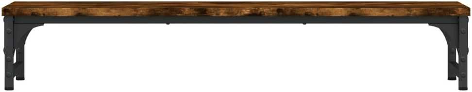 Laikiklis Monitoriaus stovas, dūminio ąžuolo, 85x23x15,5cm, mediena