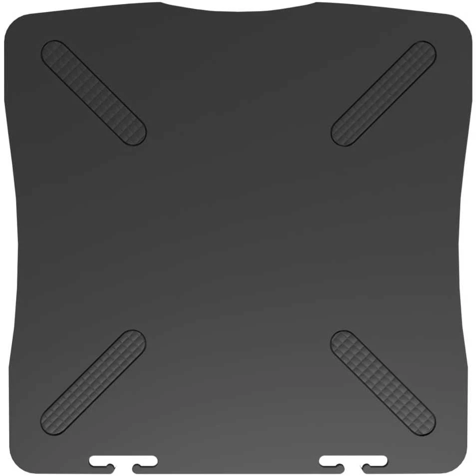 TV staliukas Monitoriaus stovas, juodos spalvos, 33,5x34x10,5cm