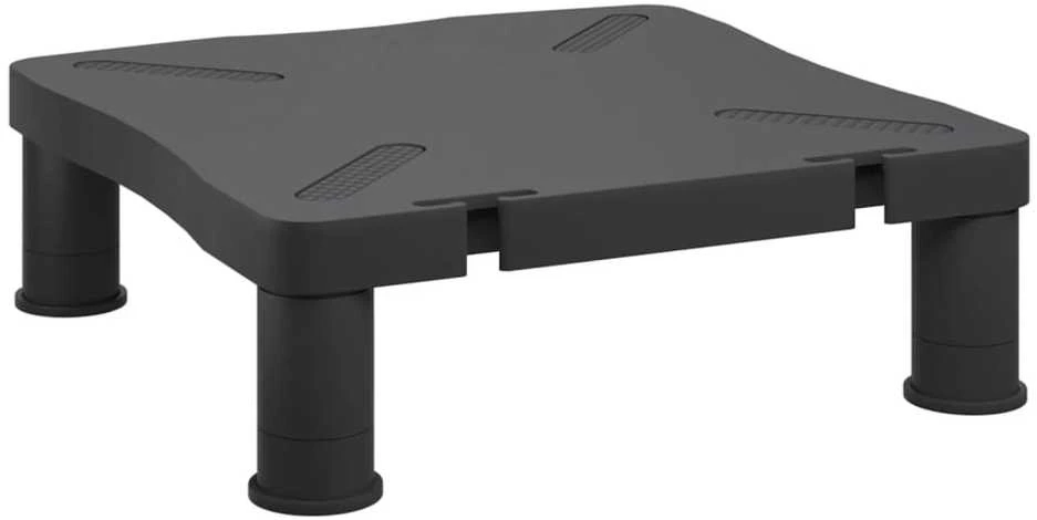 TV staliukas Monitoriaus stovas, juodos spalvos, 33,5x34x10,5cm