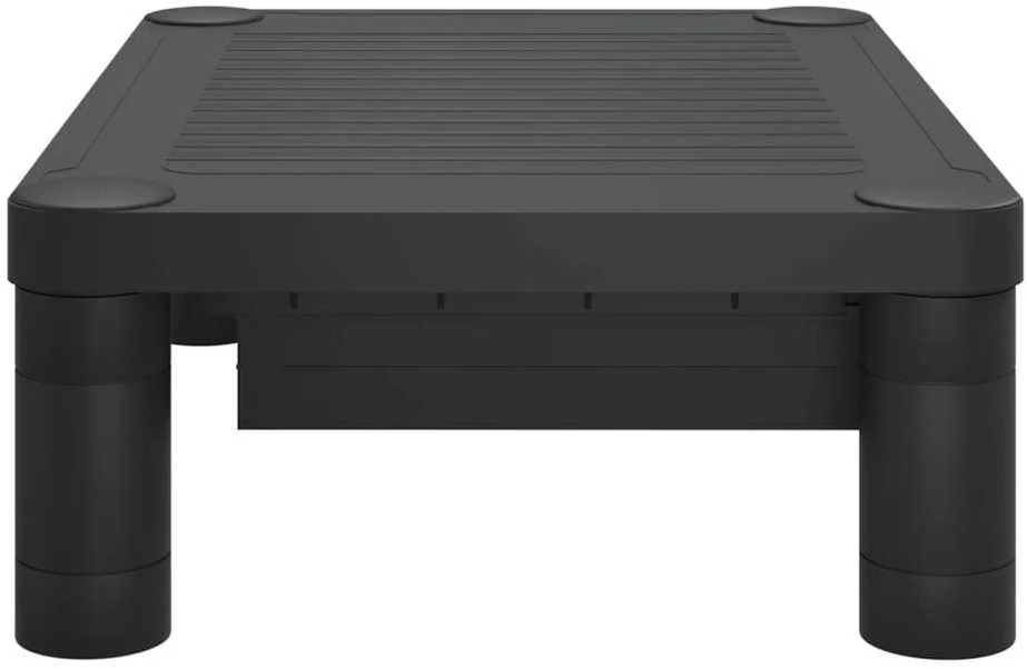 TV staliukas Monitoriaus stovas, juodos spalvos, 43x30,5x13cm