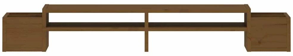 Laikiklis Monitoriaus stovas, medaus rudas, 100x27,5x15cm, pušies masyvas
