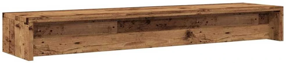 Laikiklis Monitoriaus stovas, sendintos medienos, 100x24x13 cm, MDP
