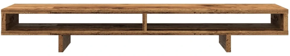 Laikiklis Monitoriaus stovas, sendintos medienos, 100x27x15cm, mediena