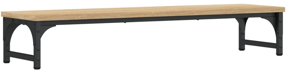 Laikiklis Monitoriaus stovas, sonoma ąžuolo, 85x23x15,5cm, mediena