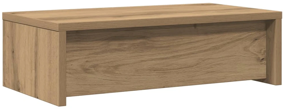 Laikiklis Monitoriaus stovas su stalčiais, artisano, 50x27x15cm, mediena