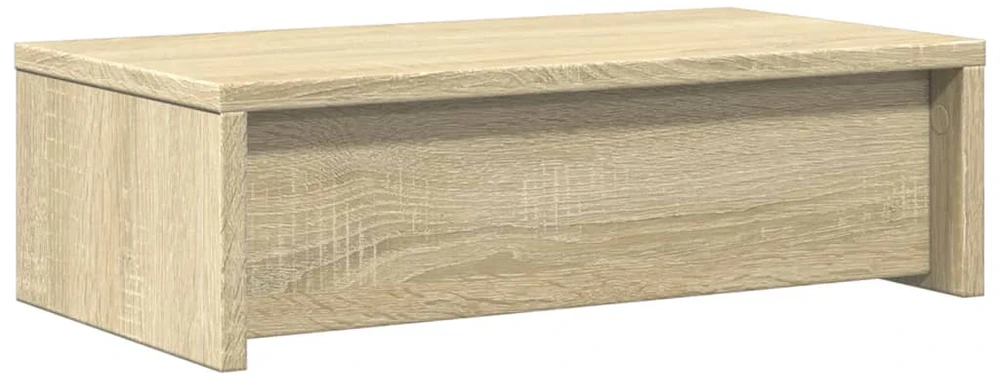 Laikiklis Monitoriaus stovas su stalčiais, ąžuolo, 50x27x15cm, mediena