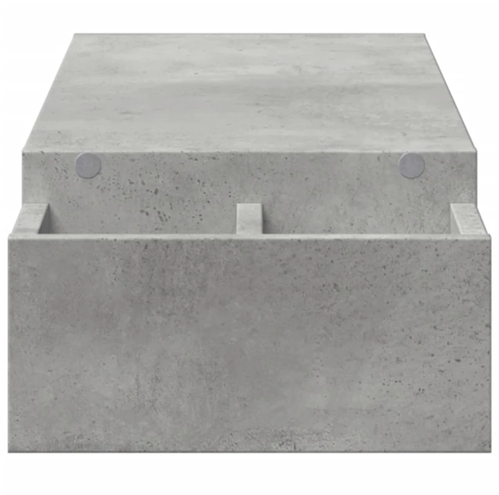 Laikiklis Monitoriaus stovas su vieta daiktams, betono, 100x27x15cm