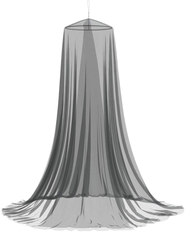 Uodų tinklas lovai 3 vnt. 156 mesh Juoda ⌀56 x 220 cm