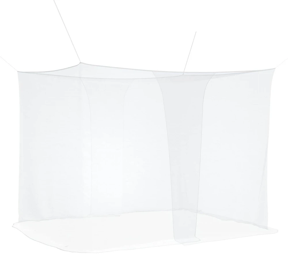 Uodų tinklas lovai 3 vnt. 156 mesh Balta 220 x 180 x 180 cm