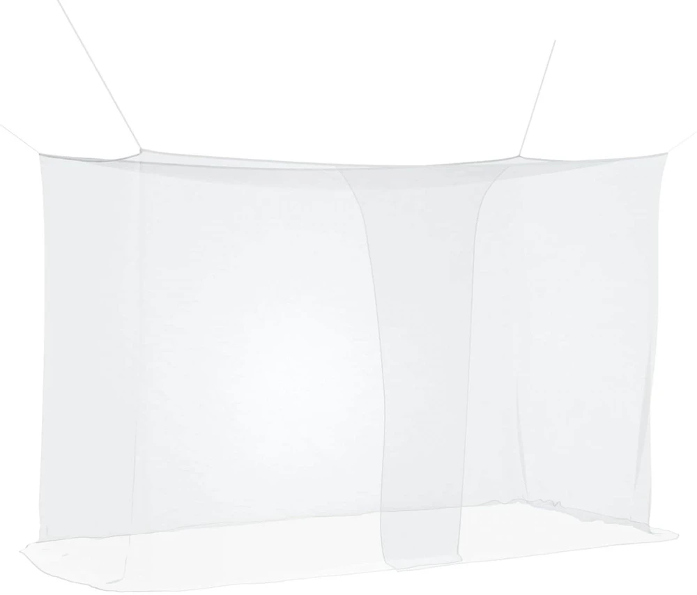 Uodų tinklas lovai 3 vnt. 156 mesh Balta 220 x 100 x 150 cm