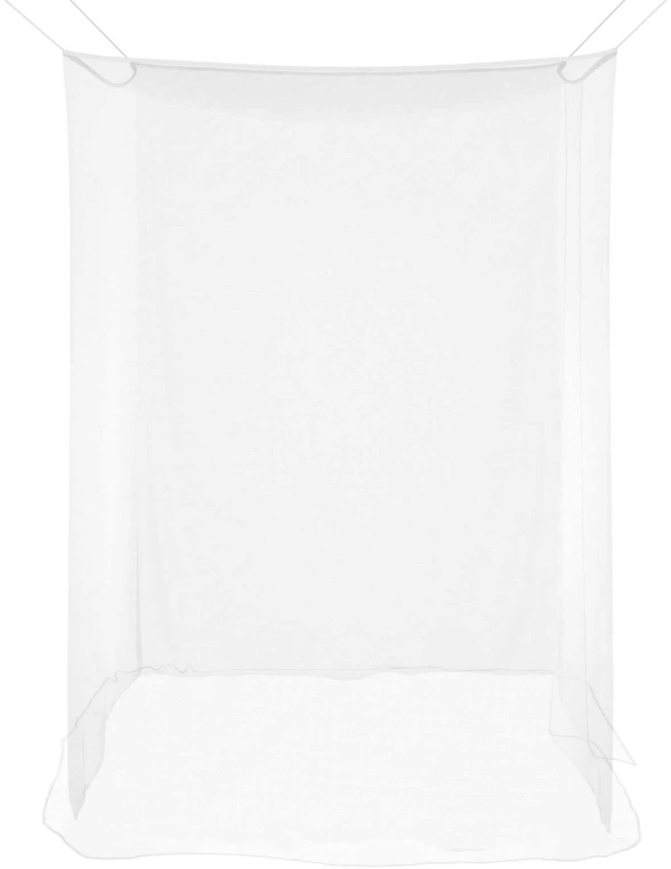 Uodų tinklas lovai 3 vnt. 156 mesh Balta 220 x 120 x 150 cm