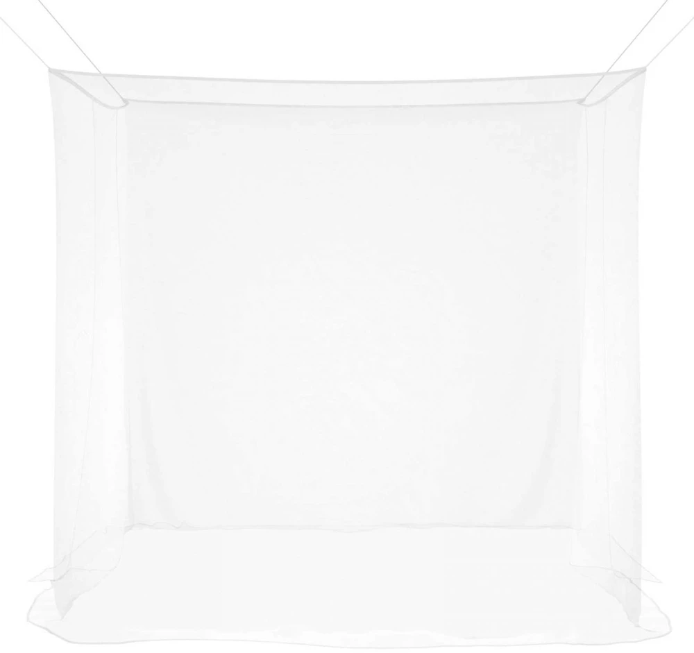 Uodų tinklas lovai 3 vnt. 156 mesh Balta 220 x 150 x 180 cm