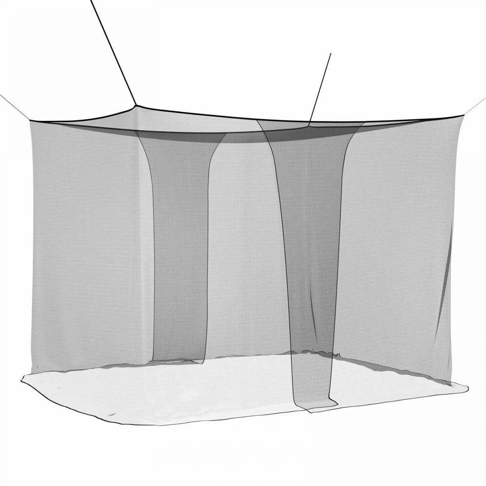 Uodų tinklas lovai 156 mesh Juoda 220 x 200 x 210 cm